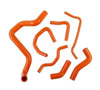 Manguera De Tubo De Refrigerante Del Radiador Para TT MK1 A3 180PS Manguera turbo intercooler(Naranja)