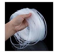Manguera de tubo goma, plástico, 10 M 0,3 mm,5 1, 2 4 6 ID transparente grado alimenticio Tubo silicona suave micro flexible Tubería Acuario(3 * 4mm)