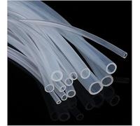 Manguera de tubo goma,Tubo plástico,1M silicona transparente grado alimenticio 4 5 6 7 8 9 10 11 12 14 16 mm flexible diámetro salida,1 pieza(10x12mm)