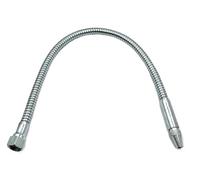 Manguera de tubo refrigerante aceite agua flexible rosca, 1 pieza metal 1/4" 3/8" 1/2" for torno CNC con múltiples tamaños(3/8 Female 700mm)