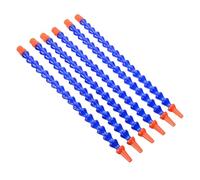 Manguera de tubo refrigerante aceite agua Flexible rosca, 6 uds. Mangueras tubos enfriamiento boquilla redonda ajustable 1/4 for máquina CNC, tubería(30cm)