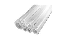 Manguera de tubo silicona Bomba peristáltica transparente for acuario, tubo de manguera caucho silicona personalizado exterior 2mm-30mm, diámetro suave y Flexible(1 Meter,ID 19mm X OD 23mm)