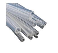 Manguera de tubo silicona Manguera de goma silicona 1M, tubo Flexible transparente diámetro 1, 2, 4, 5, 6, 7, 8, 9, 10, 11, 12, 14, 16, 18, 20, 30, 50mm(1 METER_D 1.5MM X 3.5MM OD)