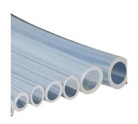 Manguera de tubo silicona Tubo de silicona transparente de 1-10 metros, pajita for beber ID 0,5/0,8-30/32/38mm, manguera de goma Flexible for jardín, manguera de tubo suave for acuario(2x8 (1 meter))
