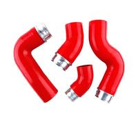 Manguera de turbina Silicone Turbo Boost Hose Kit Intercooler fit For VW For Golf GTI MK5 For Audi A3 8P 2.0TFSI(Red)
