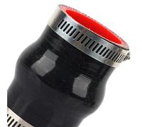 Manguera de turbina Tubo flessibile di aspirazione dell'aria dritto in silicone per radiatore dell'acqua giunzione in gomma ad alta pressione(ID51MM 2.00inch)