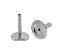 Manguera de vacío de 6 mm x KF50, accesorio de tubería de acero inoxidable SUS 304, KF Camp