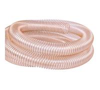 Manguera de vacío flexible PU Tubo conducto transparente