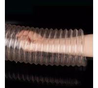 Manguera de vacío industrial,manguera de alambre de acero transparente,resistencia a altas/bajas temperaturas,adecuada for industrias alimentarias y farmacéuticas(140mm/3.1in)