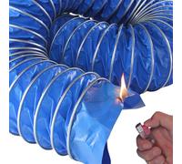 Manguera de ventilación Azul Resistente a Altas temperaturas, Ventilador Extractor de Aire de 4,8 m de Longitud Flexible para ventilación(Dia 600 mm (23 3/5''))