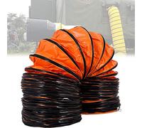 Manguera de ventilación, conducto Flexible de PVC ignífugo, conducto Flexible de PVC para Extractor de Aire, Manguera extractora de Ventilador portátil Industrial, 5 m - 600 mm de