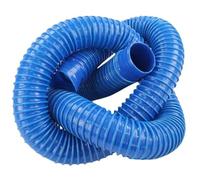 Manguera de ventilación de 16.4 pies, tubo de ventilación para patio al aire libre, terraza, jardín, conducto de goma de PVC flexible