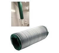 Manguera de ventilación flexible de 3 pulgadas de diámetro, 10 m de longitud, tubo ligero para un alto flujo de aire en talleres e invernaderos