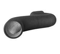 Manguera de ventilación flexible para secadora - Tubo de conducto de aluminio de protección de 4 capas resistente, manguera de ventilación extensible de 10/16 pies para secadora, HVAC, ven