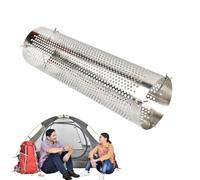Manguera de ventilación para estufa de camping | Kit de manguera exterior para chispas de chimenea | Tienda de Camp con tornillos, tubos de chimenea, tubo de estufa de leña, accesorios de estufa de