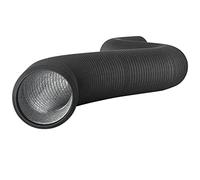 Manguera de ventilación para secadora, manguera de ventilación de 6 ventiladores, protección resistente de cuatro capas, tubo duradero para HVAC, kit de cubierta de tubo de acondicionador portátil