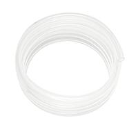 Manguera de vinilo transparente de PVC de 12 mm de diámetro interior x 15 mm de diámetro exterior, 5 m de longitud, tubo flexible de plástico de grado alimenticio para transferencia de agua, aceite y