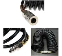 Manguera del compresor de aire, acoplador rápido, adaptador neumático, bobina inflable, accesorios y piezas de herrajes para el hogar, 1pc 1/4" NPT