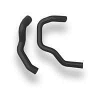 Manguera Del Radiador Compatible Con Jeep Para Cherokee XJ 4.0L 1991 1992 1993 1994-2001 Con Manguera Refrigerante Radiador Silicona 6 Cilindros Manguera Superior Inferior Piezas Automóvil(Black,Size