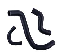 Manguera Del Radiador Compatible Con Nissan Para Micra 2-Gen Para March Para Verita Para Datsun Para Micra Para Bolero SR K11 1.3L 1992-2003 Manguera Tubo Refrigerante Radiador Silicona Auto(Black)