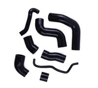 Manguera Del Radiador Compatible Con TT S3 BAM APX 1999 2000 2001 2002 2003 2004 2005 2006 Para A3 S3 8L 8N 225HP 1.8T Kit De Manguera De Refrigerante De Radiador De Silicona Para Automóvil(Black)