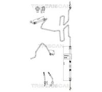 Manguera del sistema de dirección asistida 8516 29064 TRISCAN
