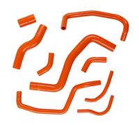 Manguera Derrame Radiador Compatible con Toyota para Corolla AE101 AE102 AE111 4AFE 7AFE 1993 1994 1995 1996 1997 Tubo De Refrigerante del Radiador.(Orange)