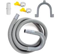 Manguera Desagüe,2/2.5/3/4/5/6m Tubo Desagüe,Prolongación Tubo Desagüe,Universal Manguera Drenaje,Tubo Desague Lavadora,Kit Extensión la Manguera Desagüe,Para Lavadora Y Lavavajilla (2.5M)