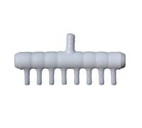 Manguera desviadora de flujo de agua, junta de Pagoda, cabezal múltiple, riego de Gas líquido, jardín, plantación, pecera, bomba de oxígeno separada de plástico(One In Eight Out)