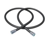 Manguera Ducha Manguera de ducha 1,5 m/1,75 m, súper flexible, antitorsión, tubo baño largo, tubería plomería(Black,150.0cm)