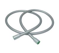 Manguera Ducha Manguera de ducha 1,5 m/1,75 m, súper flexible, antitorsión, tubo baño largo, tubería plomería(Silver,150.0cm)