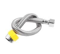 Manguera Ducha Manguera trenzada de 30/50 cm y 1/2 pulgada for grifo flexible plomería, tubería agua for cocina baño(120cm)