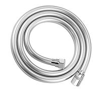 Manguera ducha Oupukle Manguera de ducha de 2,5 m con doble protección contra torsión, flexo ducha universal, con doble cabezal de latón, manguera de ducha de 2,5 m, antitorsión, antipliegues