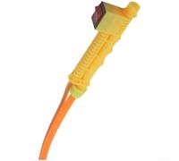 Manguera eléctrica agrícola del rociador 18X1.5 roscada, manija de tubo de doble línea de salida de manguera de tubo Manija del interruptor de alimentación Línea de control (A)