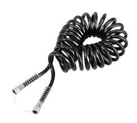 Manguera en espiral, manguera de aire de aerógrafo de 1/8 pulgadas, kit de montaje de tubería de 9.8 pies, kit de tubo de aire, accesorio industrial, accesorios de reparación de repuesto en ambos