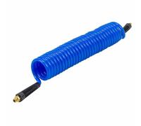 Manguera espiral pu 8mm x 12mm x 7.5m con accesorios 1/4'