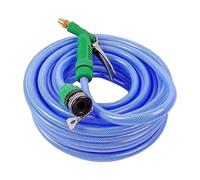 Manguera extensa para la manguera de agua exterior del área exterior, tubería de agua de jardín extendida | Equipo de línea de riego de ahorro de espacio, dispositivo de pulverización libre de torcedu