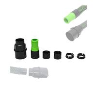 Manguera Extractora De Polvo D27/32x3,5 M, Compatible Con Manguera De Succión Al Vacío Festool, Adecuada For Lijadoras, Sierras De Cadena Y Otras Herramientas Eléctricas(Connectors)