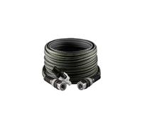 FITT FORCE 3/4" 25 m, Manguera de Agua de Jardín, Compacta, Ligera y Resistente, para Uso Intensivo, Gris con Rayas Verdes