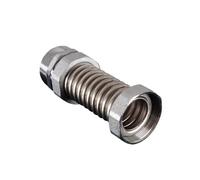 Manguera Flexible Corrugada De Acero Inoxidable 304, 1-1/4 "1-1/2" 2 "2-1/2" BSPP Conexión De Metal Tubería De Suministro De Agua Fría Y Caliente 1 Ud.(1-1/4",40cm)