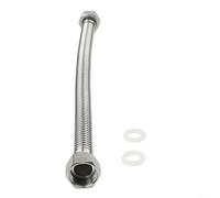 Manguera flexible corrugada de acero inoxidable 304 para sistemas de fontanería, incluyendo calentadores de agua, calderas, inodoros y grifos, de 10 a 80 cm de largo (40 cm)
