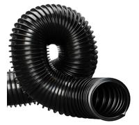 Manguera flexible corrugada para estanque de 19 mm, 5 m, color negro