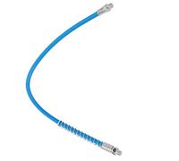Manguera Flexible de Acero Inoxidable para Pistola de Engrase, 60cm, Alta Presión, Manual y Neumática