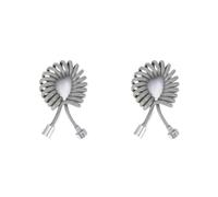 Manguera flexible de agua de 2, 3 y 4 metros, manguera de ducha con resorte, antienrollamiento, apta for inodoro, bañera y boquilla de ducha.(2PCS,3M)