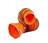 Manguera flexible de PVC de 6,6 pulgadas con cuerda ajustable for ventilador de escape.(40cm)