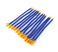 Manguera flexible de refrigeración de agua y aceite con rosca 1/4, 12 unidades, boquilla redonda, tubo de enfriamiento de plástico ajustable para máquinas CNC, fresadoras, tornos, hidráulicos, #200