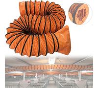 Manguera flexible de ventilación con accesorios para aplicaciones de soplador y ventilador de escape