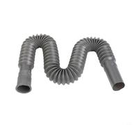 Manguera flexible del drenaje del fregadero de la cocina con la extensión plástica del tamiz del lavabo, material de los PP y del PVC, longitud estirable