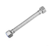 Manguera flexible del fuelle del metal 304 del acero inoxidable G3/4 para el sistema de calefacción 20cm plata (20cm)