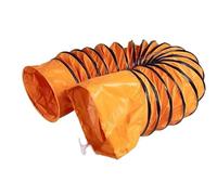 Manguera flexible for conducto de ventilación de extractor (longitud de 2, 6, 8 y 10 m), conducto ligero de PVC con alambre de acero.(L3.0mx150mm)